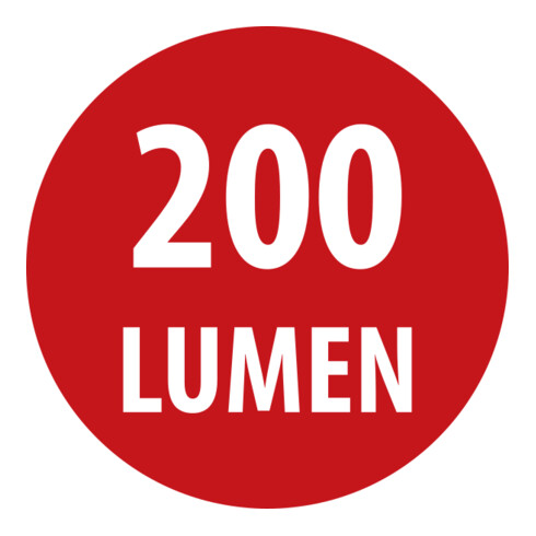 4 LED Akku-Handleuchte HL DA 40 MH 200lm