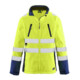 4 Protect Veste Pittsburgh, Softshell jaune fluo/navy, T. XL-1