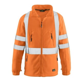 4 Protect Warnfleecejacke Seattle, leuchtorange, Gr. L