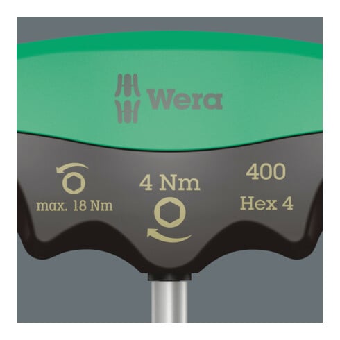 400 Hex Indicateur de couple, 5 x 60 mm
