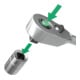 415QRL N Cliquet QuickRelease à dents multiples 153 mm