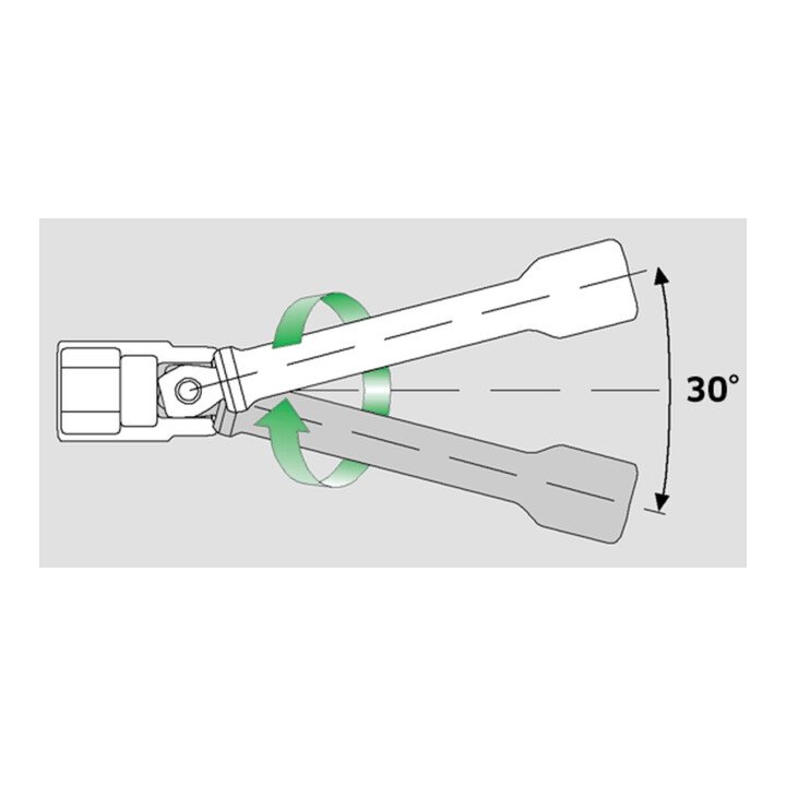 427W Rallonges avec système «wobble-drive» Gr. 3; 76 mm