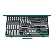 45/41/9 Composition de douilles carré  3/8" 50-teilig, 6521 g-1