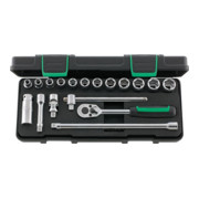 456/13/5 Composition de douilles carré  3/8" 18-teilig, 1802 g-1