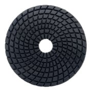 5 disques à polir auto-agrippants diamantés, Ø 100 mm, buff white, pour application sous eau metabo-1