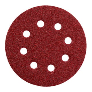 Feuilles abrasives Metabo auto-agrippantes, pour bois et métal, pour ponceuse excentrique
