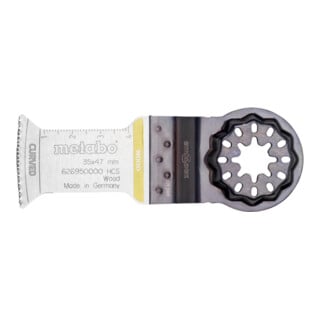 5 lames de scie plongeantes, bois, HCS, 32 mm, Starlock metabo