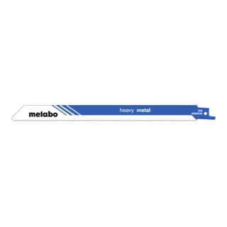 Metabo 5 lames de scie sabre "heavy metal