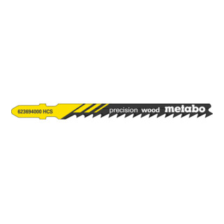 Metabo 5 Lames de scie sauteuse "precision wood