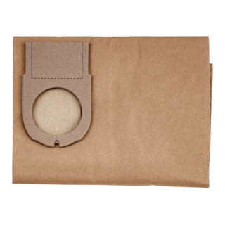 5 sachets filtrants en papier, 25 litres, pour AS 9010, ASA 9011 metabo