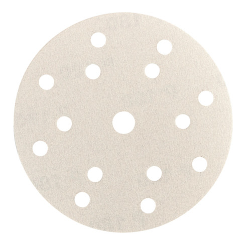 Feuilles abrasives adhésives Metabo ''multi-trous''.