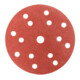 50 feuilles abrasives auto-agrippantes 150 mm, P240, bois + métal, « multi-hole » metabo