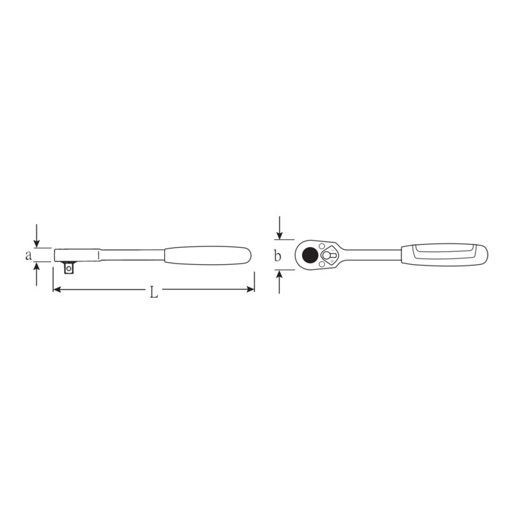 512SG-QR N Cliquet QuickRelease à dents multiples 265,5 mm