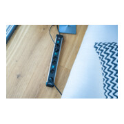 6 prises Brennenstuhl Premium-Alu-Line Technique 3 m H05VV-F 3G1,5 prises commutables par deux-5