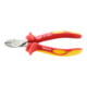 6600 VDE Pinces coupantes de côté VDE avec chanfrein de coupe 140 mm; Kopf chromée; Griffe isolées, avec gaine synthétique, DIN EN 60900 À double isolation conforme à la norme CEI 900 - AC 1000 V  AC/1000 V-1