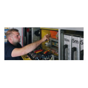 6600 VDE Pinces coupantes de côté VDE avec chanfrein de coupe 160 mm; Kopf ; Griffe-3