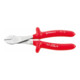 6602 VDE Pinces coupantes de côté VDE avec chanfrein de coupe 250 mm; Kopf ; Griffe-1