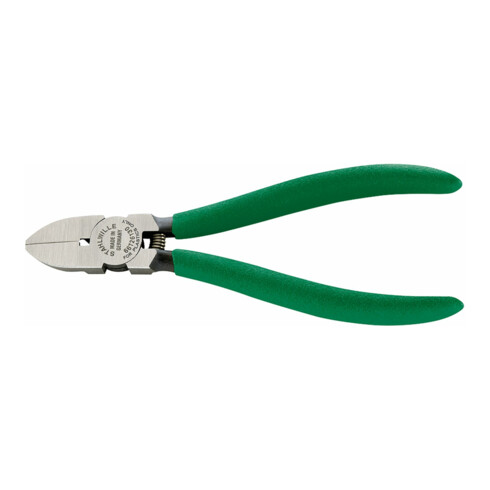 6672 Pinces coupantes de côté pour le plastique sans chanfrein de coupe 160 mm; Kopf ; Griffe