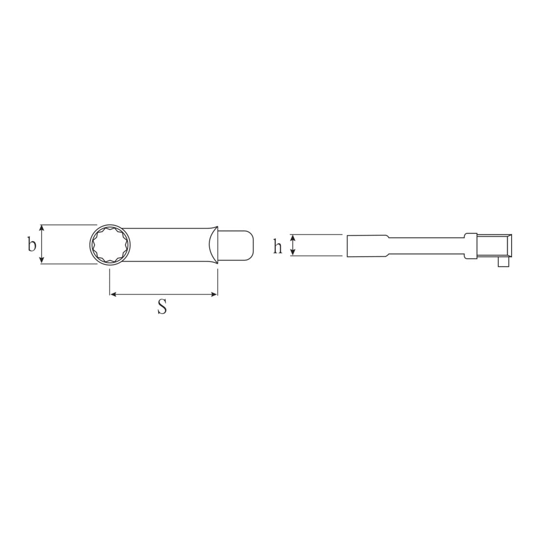 Outils d'insertion d'anneau Stahlwille 732aG/10 pour porte-outil 9x12