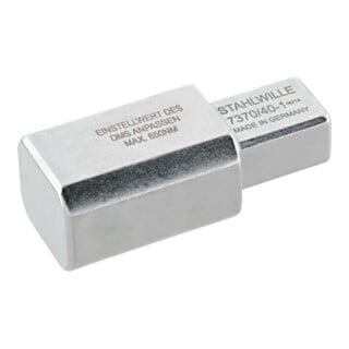 7370/40-1 Adaptateur pour embouts Außenvierkant 14,5x18 mm; Außenvierkant 24,5x28 mm