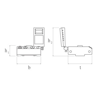 Testeur électronique Stahlwille 7707 W SENSOTORK 180 mm 79 x 215 mm 180 mm