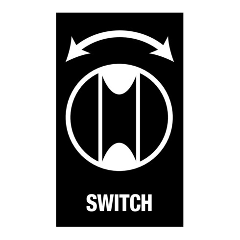 7782 E Cliquet réversible interchangeable, 3/4" x 90 mm