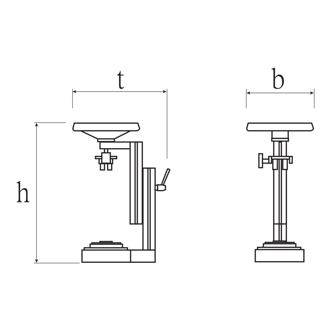 7790 Dispositifs mécaniques pour le contrôle des tournevis dynamométriques Bereich N·m -10; für Messwertaufnehmer 7721; 7728-1S