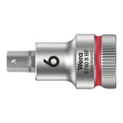 Wera 8740 B HF Hex-Plus Écrou à embout Zyklop avec entraînement 3/8, avec fonction de maintien pour vis à six pans creux, métrique