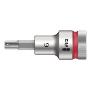 8740 C HF Douille à embout Zyklop à emmanchement 1/2" avec fonction de retenue, 6 x 60 mm
