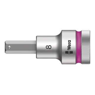 8740 C HF Douille à embout Zyklop à emmanchement 1/2" avec fonction de retenue, 8 x 60 mm