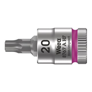 Wera 8767 A HF TX Écrou de mèche Zyklop avec 1/4 d'entraînement, avec fonction de maintien