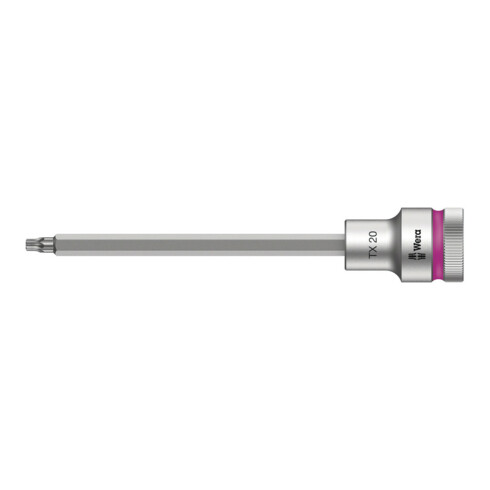 8767 C HF TORX® Embouts à douille TORX® HF Zyklop à emmanchement 1/2" avec fonction de retenue, TX 20 x 140 mm