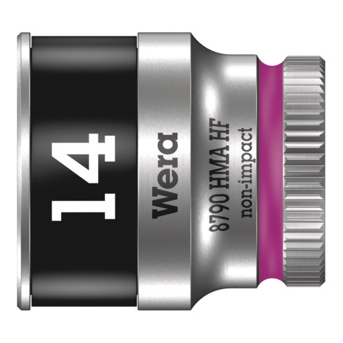 Douille Zyklop Wera 8790 HMA HF avec 1/4 d'entraînement avec fonction de maintien
