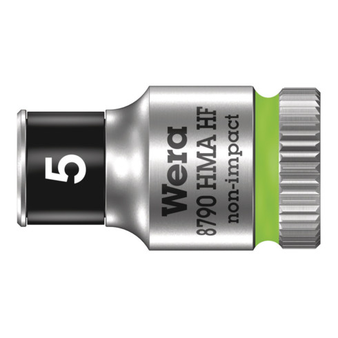 Douille Zyklop Wera 8790 HMA HF avec 1/4 d'entraînement avec fonction de maintien