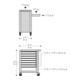 Stahlwille 95/8 Chariot d'atelier TTS-3