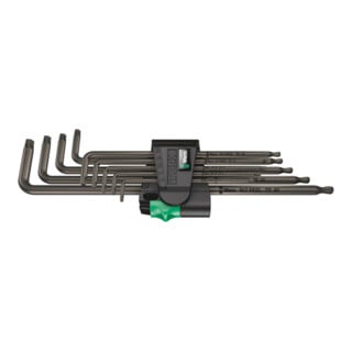 967/9 TX XL 1 Jeu de clés mâles coudées TX®, version longue, 9 pièces