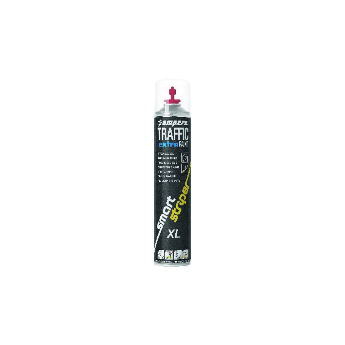 A.M.P.E.R.E. Bodenmarkierspray Traffic Extra Paint XL 750ml, rot 750ml, rot