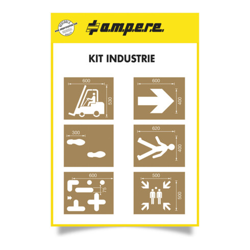 A.M.P.E.R.E. Kit de gabarits industriel