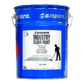A.M.P.E.R.E. Peinture de marquage au sol Traffic Industry 5L blanc