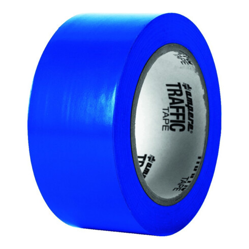 A.M.P.E.R.E. Ruban de signalisation standard 0,15 mm épaisseur 50 mm x 33 m bleu