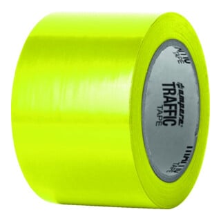 A.M.P.E.R.E. Ruban de signalisation standard 0,15 mm Épaisseur 75 mm x 33 m Jaune