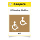 A.M.P.E.R.E. Schablonenset Schablonen KIT Handicap 25 cm x 30 cm-1