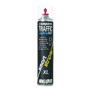 A.M.P.E.R.E. Spray de marquage au sol Traffic Extra Paint XL 750 ml, rouge