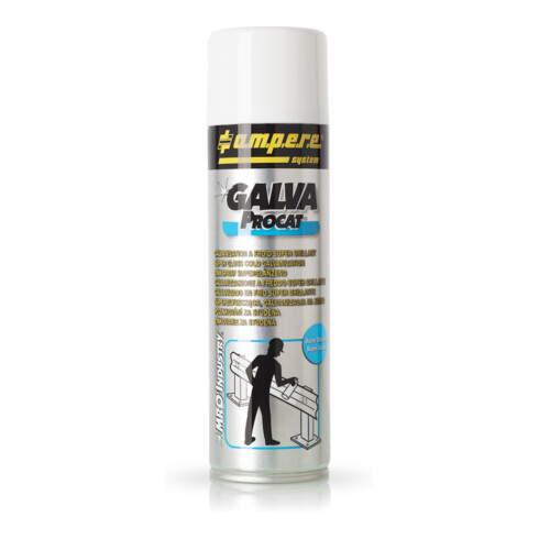 A.M.P.E.R.E. Zinkspray Galva Procat 500 ml superglänzend