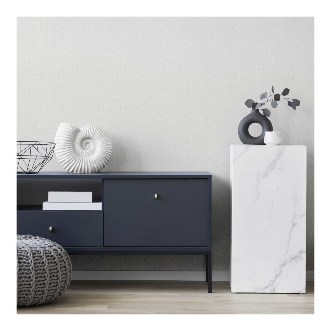 A.S. Création Vliestapete Meistervlies Premium 10,05 x 0,53 m überstreichbar Strukturtapete