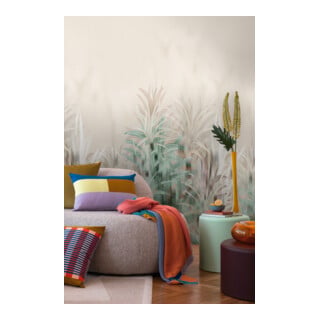 A.S. Création Fototapete Cosmo Living 3er Panel 1,59 x 2,80 m Beige Grün Creme