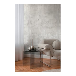 A.S. Création Fototapete Cosmo Living 3er Panel 1,59 x 2,80 m Beton Grau Schwarz