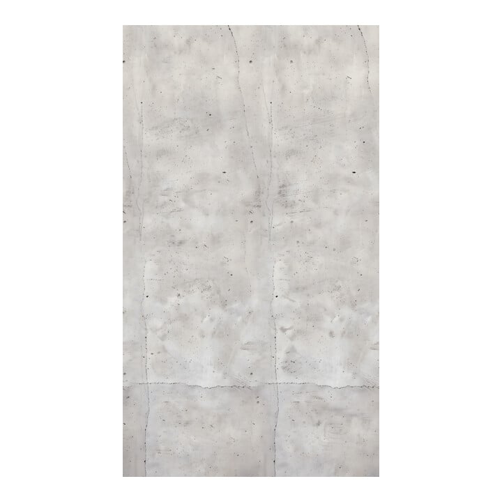 A.S. Création Fototapete Cosmo Living 3er Panel 1,59 x 2,80 m Beton Grau Schwarz