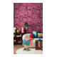 A.S. Création Fototapete Cosmo Living 3er Panel 1,59 x 2,80 m Palmen Pink Rosa