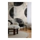 A.S. Création Fototapete Cosmo Living 3er Panel 1,59 x 2,80 m Schwarz Weiß Kreise